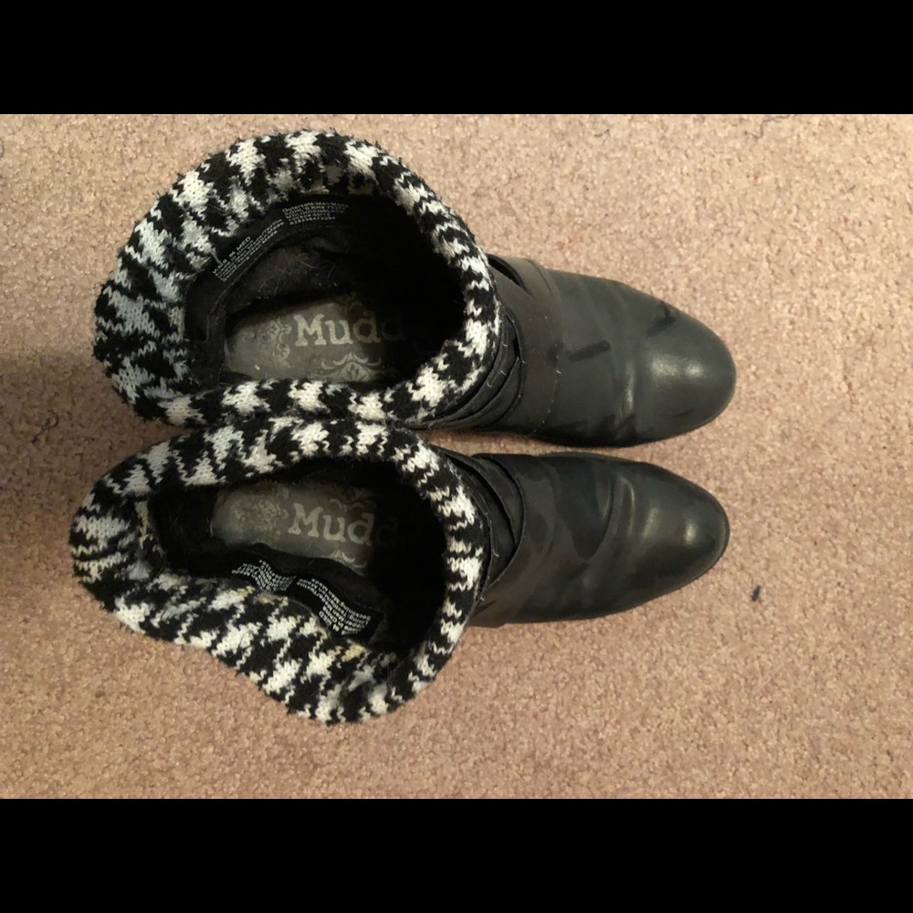 Black Mudd booties